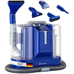 SOMMERTAL CompactCleaner WS450 5in1, Gerät für Teppiche, Treppen, Polster, Sofa, Auto, Tiere, Flecken, Leistungsstarker 450w Motor, Waschsauger, mit Zubehör, Selbstreinigung