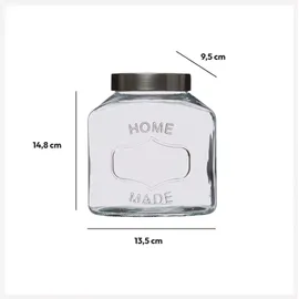 5 five simply smart Einmachglas 1 l 5 St.