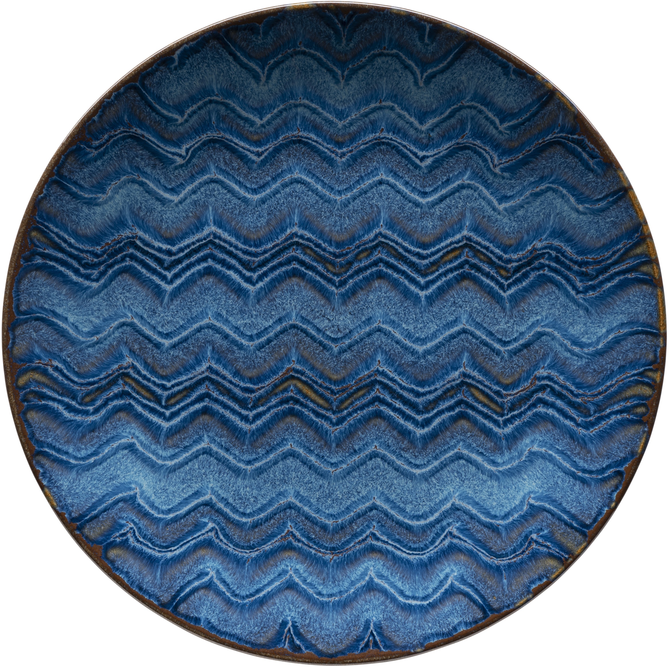 Speiseteller Mäser TINKA (DH 27x2,70 cm) - blau