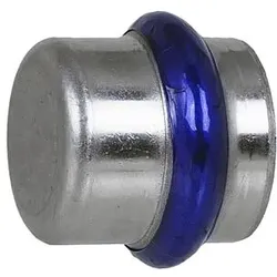 Edelstahl Pressfittings Verschlussstopfen, Kontur V (Ausführung: 42 mm)