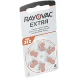 Rayovac Hörgerätebatterie H312MF Nr. 312 PR41 Extra Advanced, 180mAh 6 Stück im