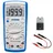 Peaktech Multimeter P 3705 Digital Kapazitätsmessgerät 20MF / Widerstandmessgerät 2000 Mohm/Durchgangsprüfer/DIODEN Test/Transistortest Hfe, 1 Stück blau und Kapazitätstester