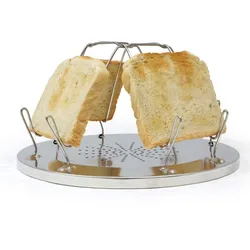 Origin Outdoors Campingtoaster Edelstahl