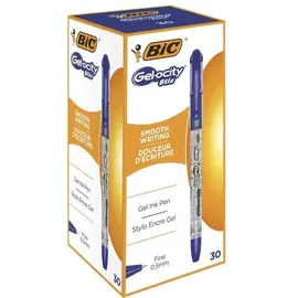 BIC Kugelschreiber Gel-ocity Blau 0,5 mm 30 St.