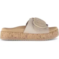 Gabor Sandalette 3.760, Rauleder, Beige, Damen - Beige - 38