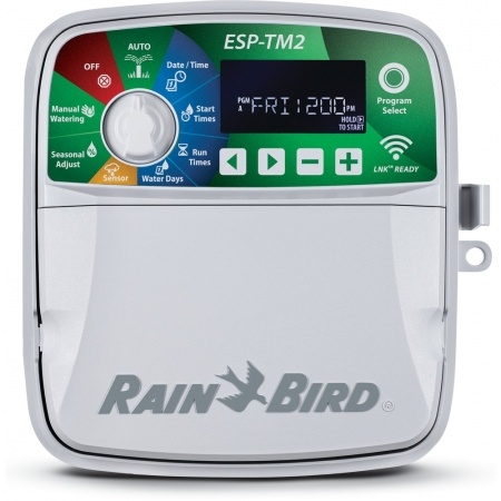 Rain-Bird Steuergerät TM2 4, 6, 8 und 12 Zonen / ESP-TM2 Aussenbereich, Wifi / Wlan fähig (Steuergerät ESP-TM2 Serie Aussen Wifi / Wlan fähig: TM2-4-230V / ESP-TM2 Steuergerät mit 4 Zonen)