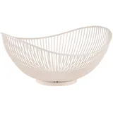 APS Korb -SVART- in whisper white 29,5 x 25,5 cm, H: 13,5 cm