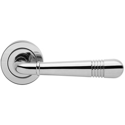 Karcher Türgriff-Garnitur Montmartre R270 Chrom Türklinke, Profilzylinder