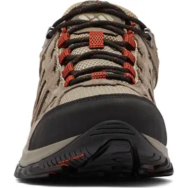 Columbia Redmond III Low Waterproof Herren Pebble/Dark Sienna 42