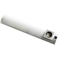 Heitronic LED Unterbauleuchte DETMOLD, 44,9cm, 5W, 250lm, IP20, mit Steckdose 1-fach, mit Ein-/Auschalter, weiß