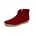 Boots Ledersohle in Rot 45