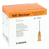 B. Braun B.Braun, Praxisbedarf, Nadel Dent 25G x 40mm orange Luer, 100 Stück,