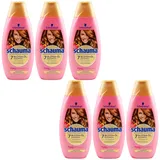 Schwarzkopf Schauma Shampoo 7 BLÜTEN ÖL 6 x 400ml - trockenes & erschöpftes Haar