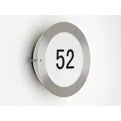 Brilliant Außenwandleuchte Nevada edelstahl E27 max. 60W IP23