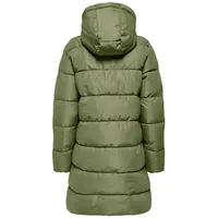 Only Wintermantel in Grün - S