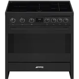 Smeg B95IMAN9 Induktions-Standherd Anthrazit