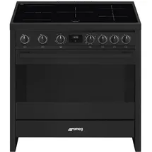 Smeg B95IMAN9 Induktions-Standherd Anthrazit