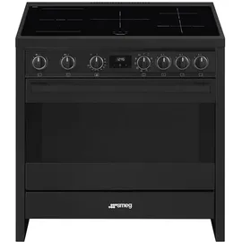 Smeg B95IMAN9 Induktions-Standherd Anthrazit