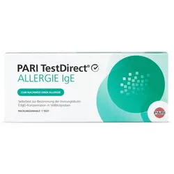 PARI TestDirect ALLERGIE IgE Selbsttest Blut 1 St