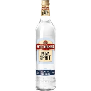 Wilthener I Prima Sprit I Hochprozentiger Alkohol I Ansatzspirituose für eigenen Schnaps und zur Herstellung von Desinfektionsmittel I 69,9% Vol. I 700 ml