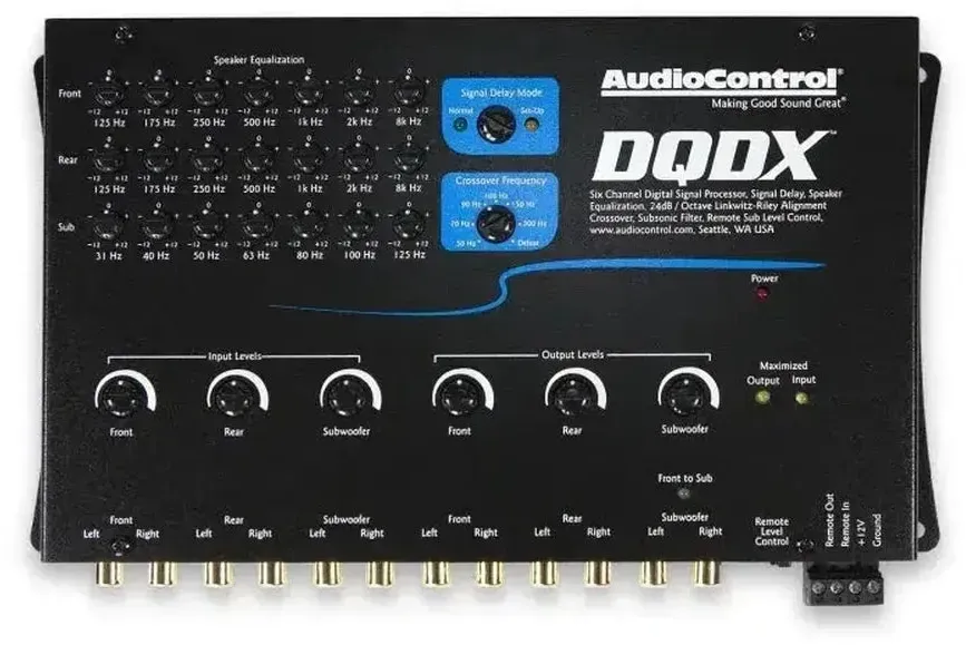 Audiocontrol DQDX Processeur de Signal Numérique (DSP) | En ligne