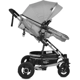 Moni Kinderwagen Gigi Babywanne umbaubar Sportsitz Wickeltasche Getränkehalter rosa