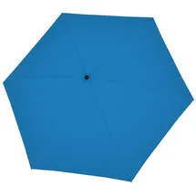 Doppler Regenschirm Fiber Mini Compact Uni Electric Blue