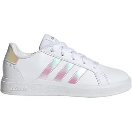 adidas Grand Court Lifestyle Lace Tennis Cloud White / Iridescent / Cloud White 33 1/2
