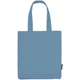kompatible Ware Neutral Bio Baumwolltasche \O90003\" dusty indigo 38 x 42 x 7 cm"