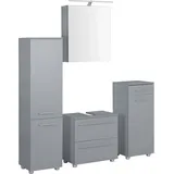 OPTIFIT Badmöbel-Set Bern 4-tlg. Blau