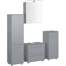 OPTIFIT Badmöbel-Set Bern 4-tlg. Blau