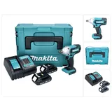 Makita DTW 190 SYJ Akku Schlagschrauber 18 V 1/2" 190 Nm + 2x Akku 1,3 Ah + Ladegerät + Makpac