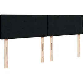 vidaXL Boxspringbett 180 x 200 cm Schwarz