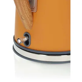 Nedis Wasserkocher 1.7 l Soft-Touch Orange Um 360 Grad drehbar Verdecktes Heizelement - Strix Controller - Boil-dry protection