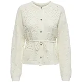 Only ONLELKE Strickjacke Creme XL