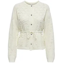 Only ONLELKE Strickjacke Creme XL