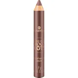 Essence LOVE IT A CHOCO' LOT! eyeshadow stick, Lidschatten, Nr. 01, Braun, schimmernd, vegan, ohne Mikroplastikpartikel, Nanopartikel frei, ohne Parfüm, 1er Pack (1.9g)