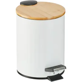 Relaxdays Kosmetikeimer 3 l Weiß