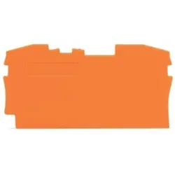 Wago 2006-1292 Abschluss- und Zwischenplatte, 1 mm dick, orange 20061292 - 25 Stück