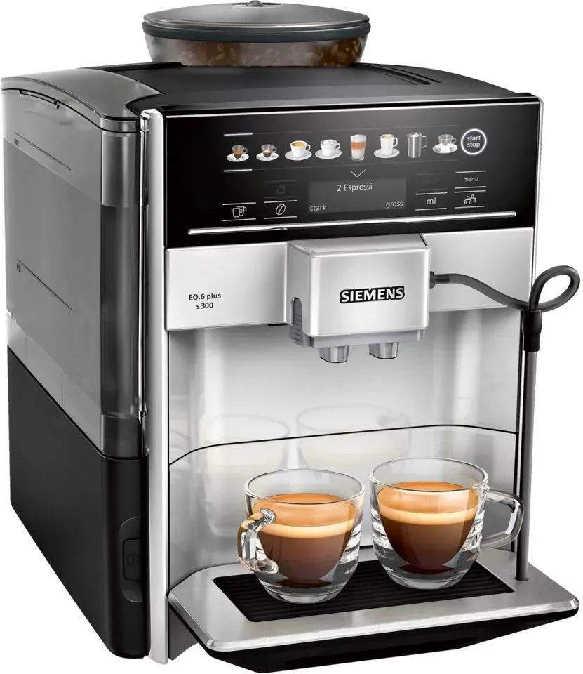 SIEMENS Kaffeevollautomat TE653501DE EQ.6 Plus s300