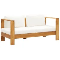 vidaXL Gartensofa cremeweiß 47273