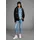 KangaROOS Fleecejacke in Schwarz-pink | Gr.: 52/54,