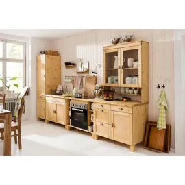 Home Affaire Vitrinenaufsatz Oslo 100 x 29 x 120 cm Beige
