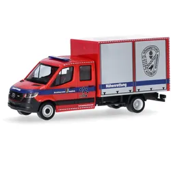 Herpa 097017 1:87 Mercedes-Benz Sprinter '18 Kasten "Feuerwehr Augsburg" (Bayern/Augsburg)