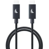 Angelbird USB-C 4.0 Solid FlexTM Kabel Blau Grau 32cm