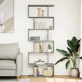 vidaXL Bücherregal 70 x 24 x 193 cm Grau