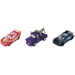 Mattel GPB03 - Disney Pixar Cars - DieCast, Farbwechsel 3-er Pack