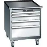 Schubladenschrank 27x36E B564xT725xH723mm NCS 6502-S/RAL7035 4 Schubladen 75kg - Artikel: 7830932485