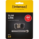 Intenso Slim Line 64GB schwarz USB 3.0