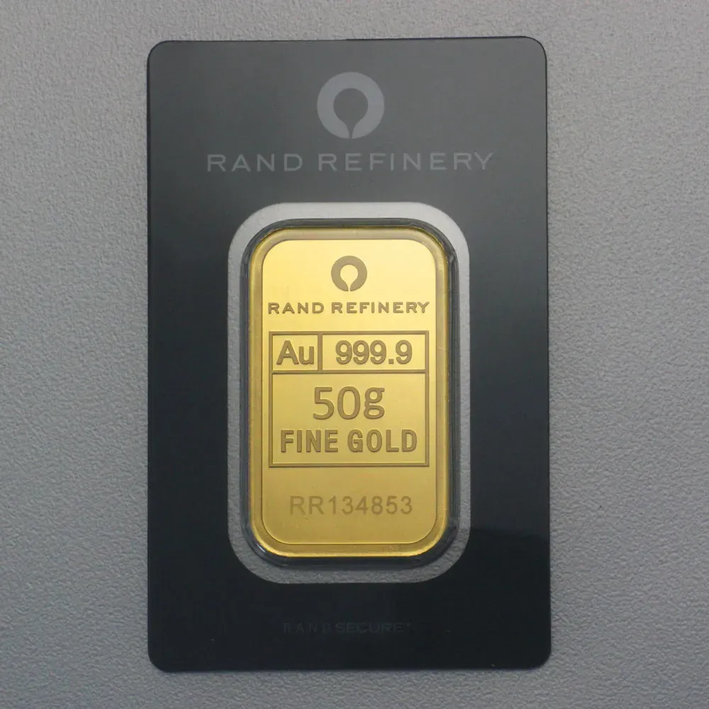 Goldbarren 50g Rand Refinery 